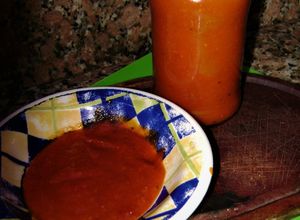 Una foto de Ketchup casero