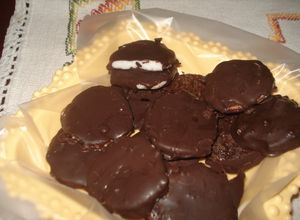 Una foto de Medallón de menta (mentitas)