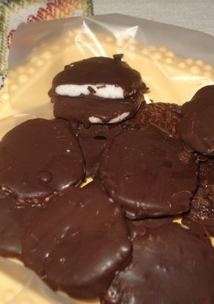 Una foto de Medallón de menta (mentitas)