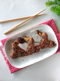 Foto resep Chicken Wings with Garlic and Honey Sauce