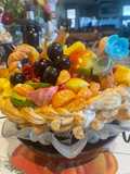 Fruit Basket Tart and Roses