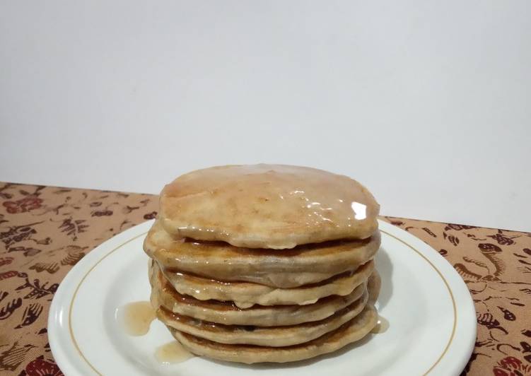 Resep 253) Pancake Kulit Pisang Anti Gagal