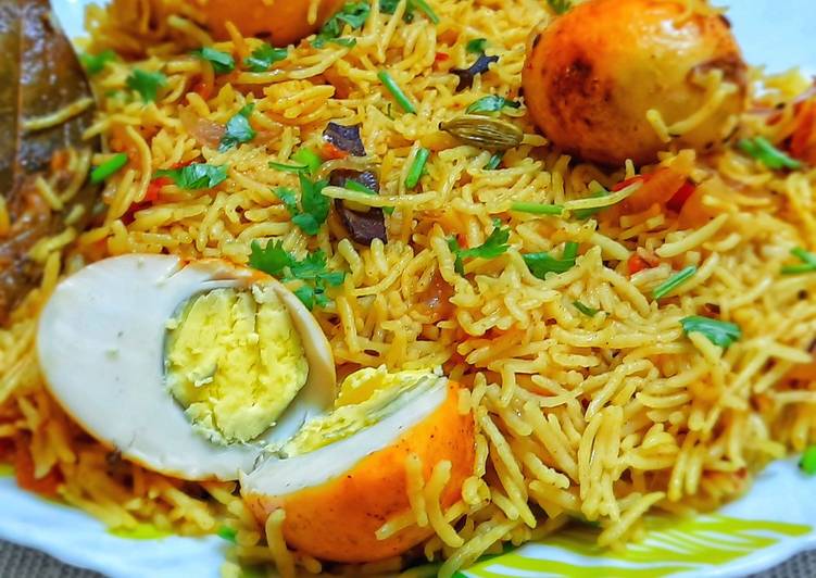 Recipe of Award-winning Egg pulao under 20 min