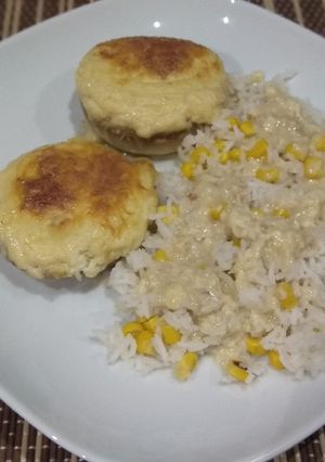 Juhtúróval töltött gombafejek csőben sütve recept fotója