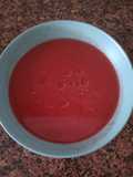 Gazpacho de cerezas