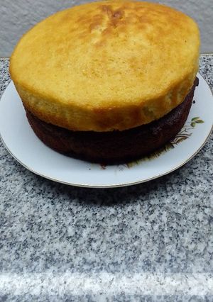 Una foto de Bizcochuelo básico de vainilla