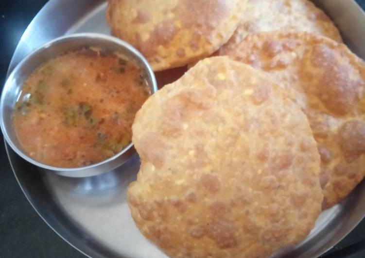 Step-by-Step Guide to Prepare Super Quick Homemade Radha Rani (Bedmi Puri) and Sabzi