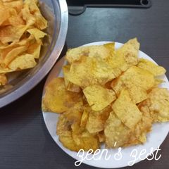 A picture of Yam Chips.