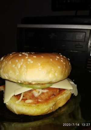 Foto resep Burger Patty Kornet