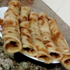 A picture of Soft layers chapati.