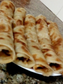 A picture of Soft layers chapati.