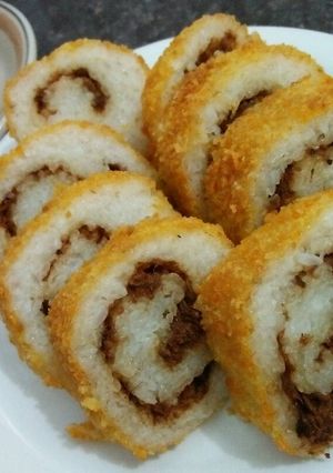 Foto resep Ketan goreng isi abon