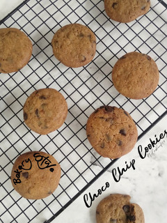 Foto resep Bakery style choco chip cookies