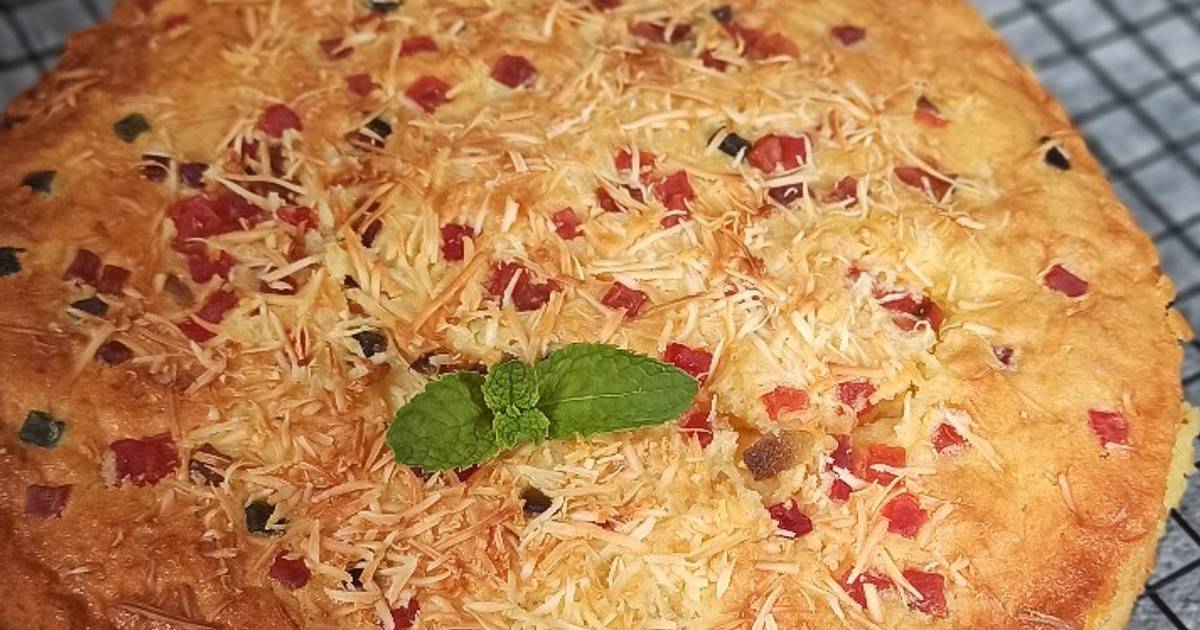 Resep Bolu Tape Ketan Putih oleh mamamey Cookpad
