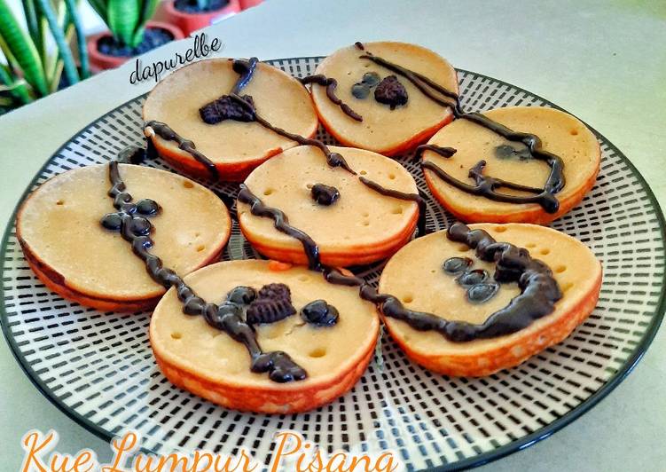Resep masakan Kue Lumpur Pisang Siram Coklat #dapurelbeweek29 | Resep Bumbu Kue Lumpur Pisang Siram Coklat #dapurelbeweek29 Yang Lezat Sekali