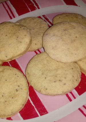 Una foto de Galletas VEGANAS de jengibre y limón