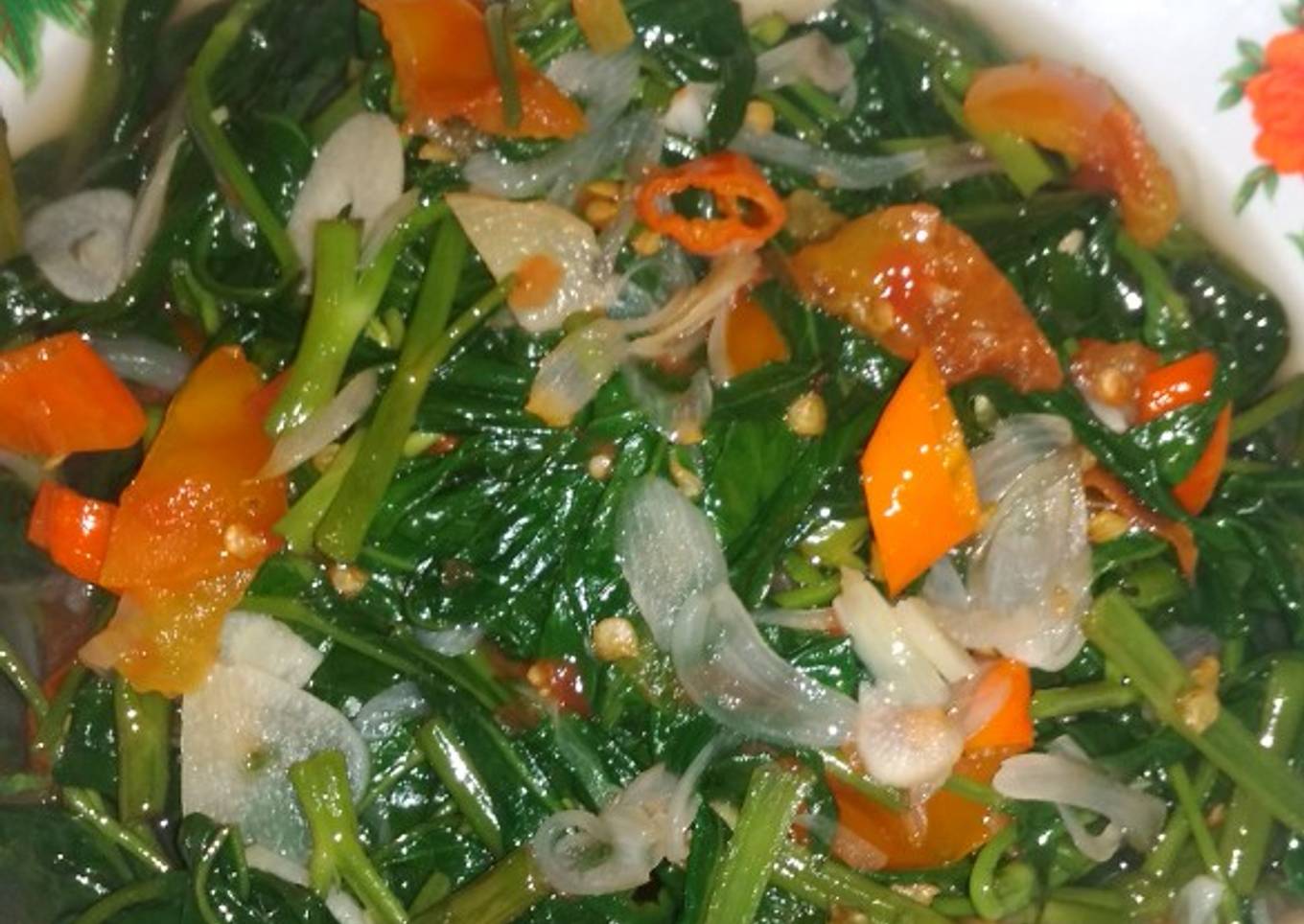 Kangkung ala mager dan sederhana