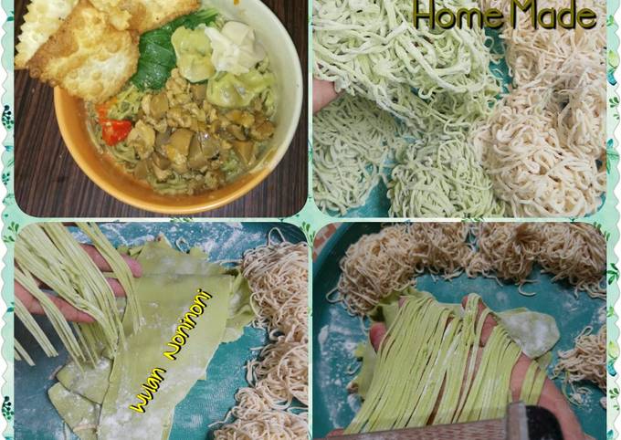 Resep Mie Ayam Buatan Sendiri Edisi Mie Nya Dulu Yaa Oleh Wulan Noninoni Cookpad