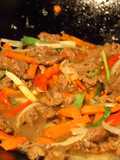Lomito con salsa de ostion