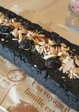 紅薯黑雨林(純素黑巧克力蛋糕) 的食譜成品照片