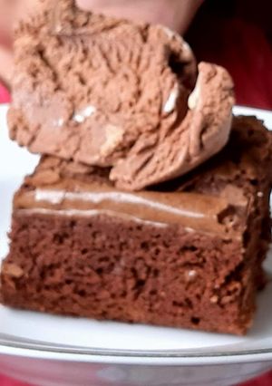 Una foto de El mejor BROWNIE de chocolate