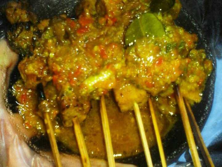 Bagaimana Membuat Sate daging Pedas Anti Gagal