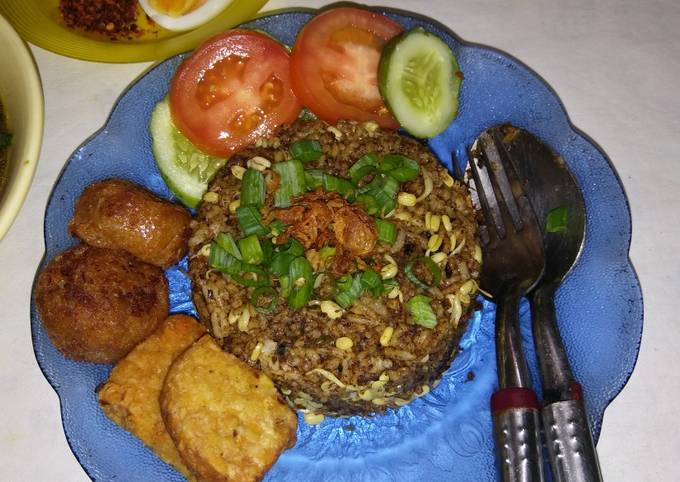 Resep Nasi goreng bumbu rawon #PR_UuenakTenanRek Anti Gagal