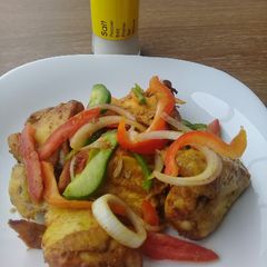 Baked Rose Mary chicken. #Chicken contest# A picture of Baked Rose Mary chicken. #Chicken contest#.