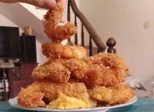 Hình của món Tôm chiên xù ngon nhức nách.