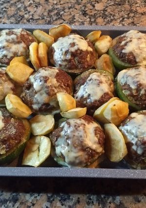 Una foto de Zapallitos rellenos