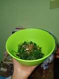 Bayam (masak bayam low calorie) diet anak kos