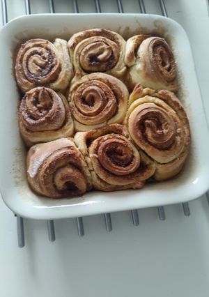Une photo de Cinnamons rolls