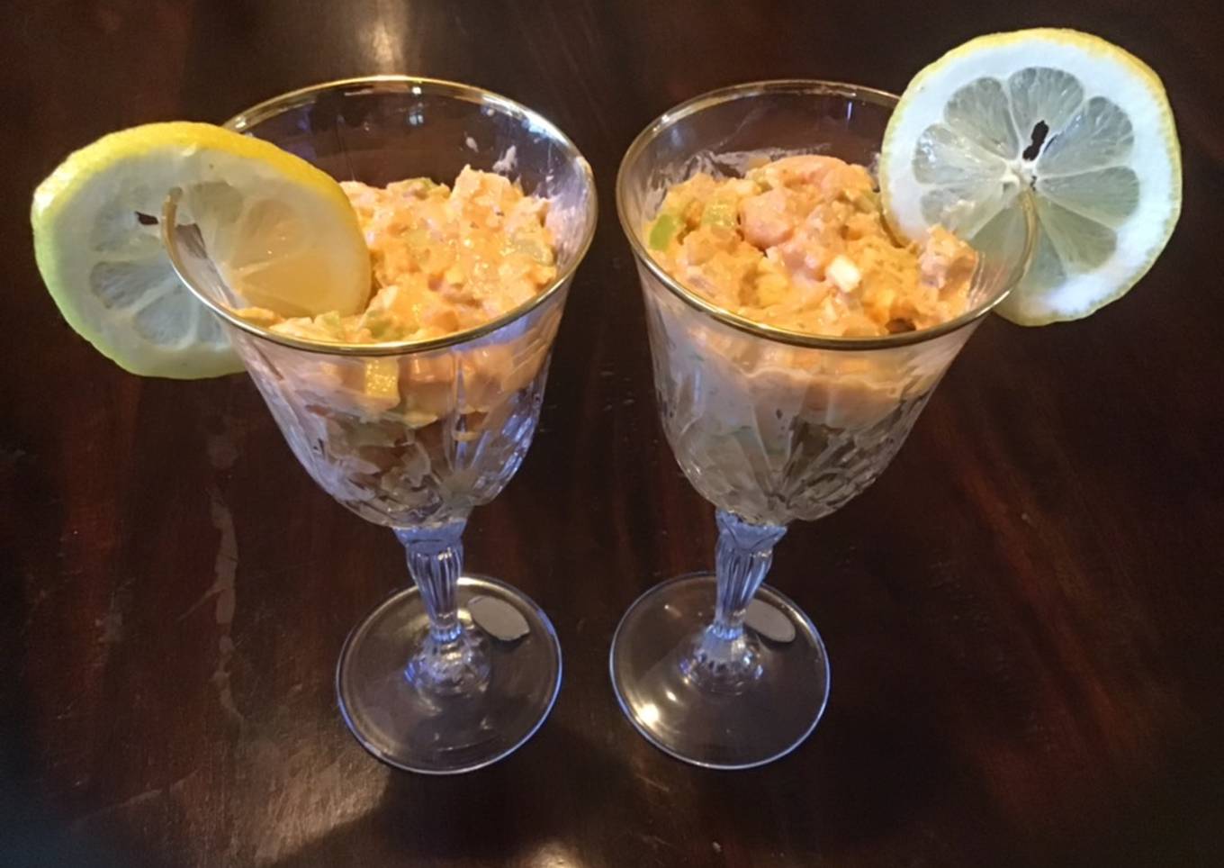 California Farm Trout Coctail