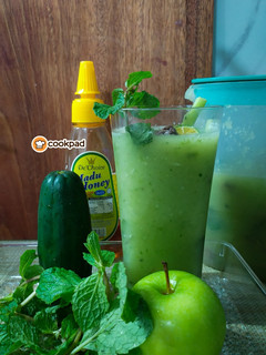 Gambar Jus Apple Pudina