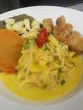 Ceviche de corvina a la crema de ají amarillo