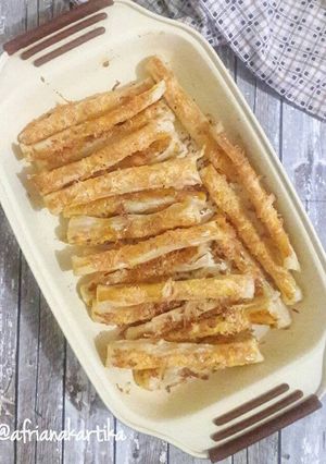 Foto resep Super Easy Puff Pastry Cheese Stick