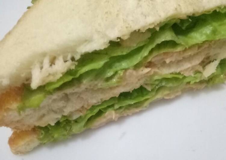 Resep 🐟 Spicy Tuna Sandwich yang Lezat
