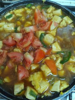 Foto resep Tahu Telur Saus Tiram