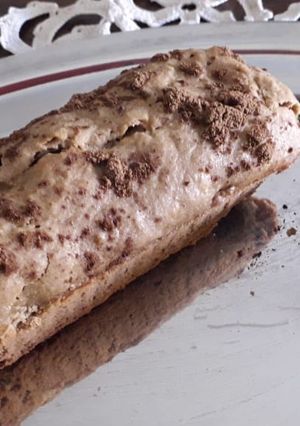 Una foto de Budín de harina de avena