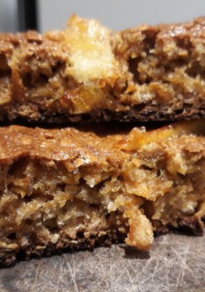 Una foto de Budín de zanahoria con cascaritas de mandarina