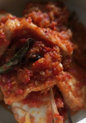 Foto resep Telur Tahu Bumbu Rujak ala Mama