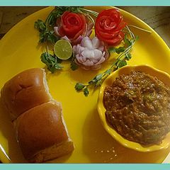 A picture of Pav Bhaji .