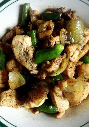 Foto resep Ayam Lada Hitam