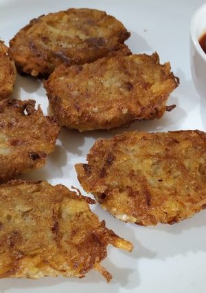 A picture of Hash browns.