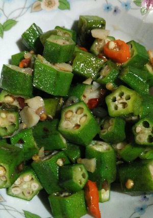Foto resep Oseng okra