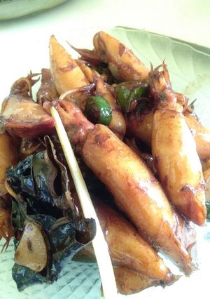 Foto resep Tumis Cumi Cabai Hijau
