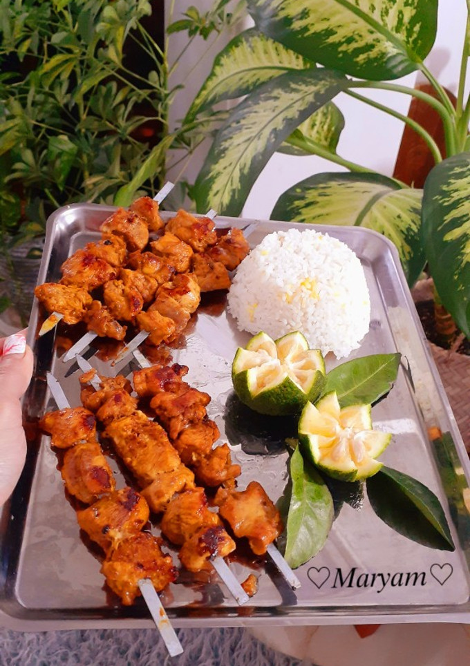 عکسی از دستور جوجه ترش تابه ای