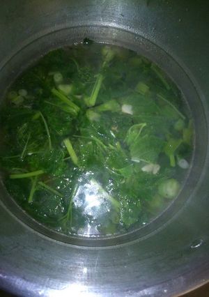 Foto resep Sayur bening bayam