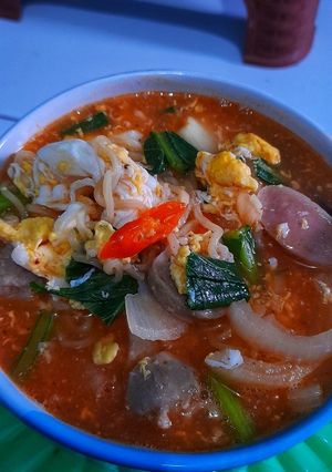Foto resep Mie dog2 burjo ala anak kost
