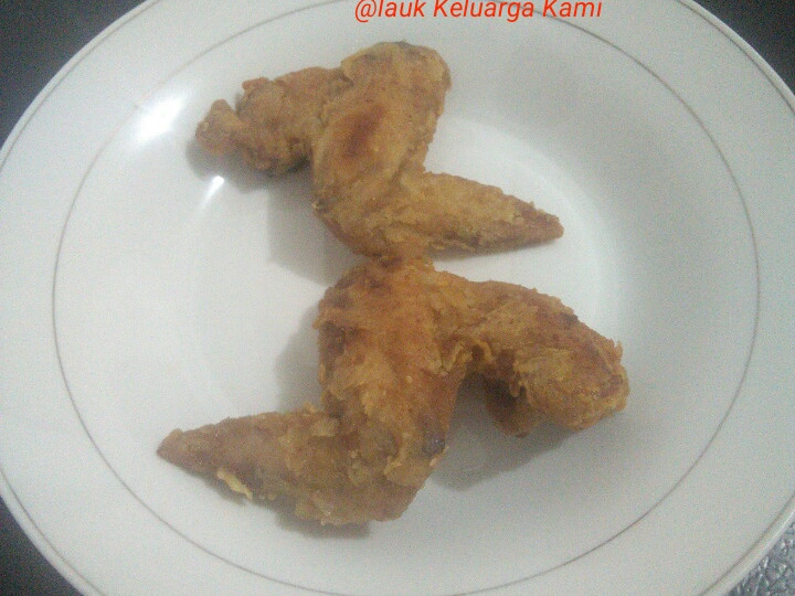 Bagaimana Menyiapkan Sayap Ayam Goreng Tepung Anti Gagal